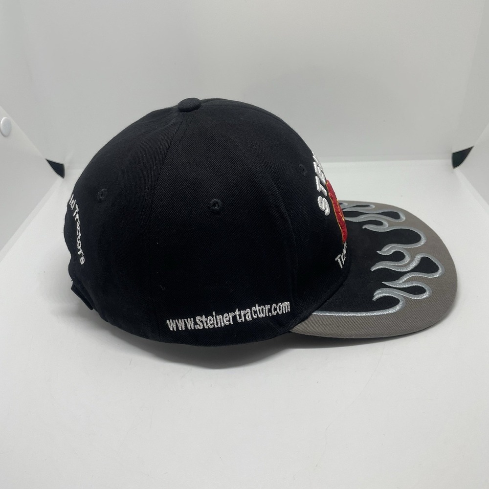Steiner Tractor Parts Inc Men's Cap Work‎ Hat Strapback Black&Gray - Picture 3 of 8